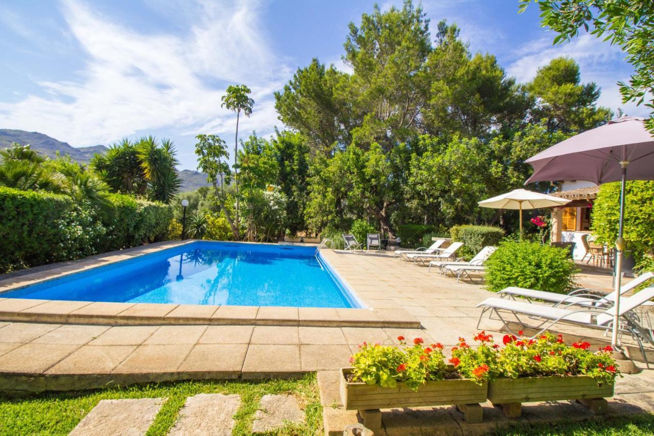 Preciosa Villa Tipica Mallorquina Con Wifi Y A/C Pollença Eksteriør billede